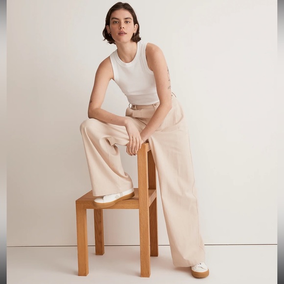 Madewell Harlow Wide-Leg Pant - Picture 5 of 9